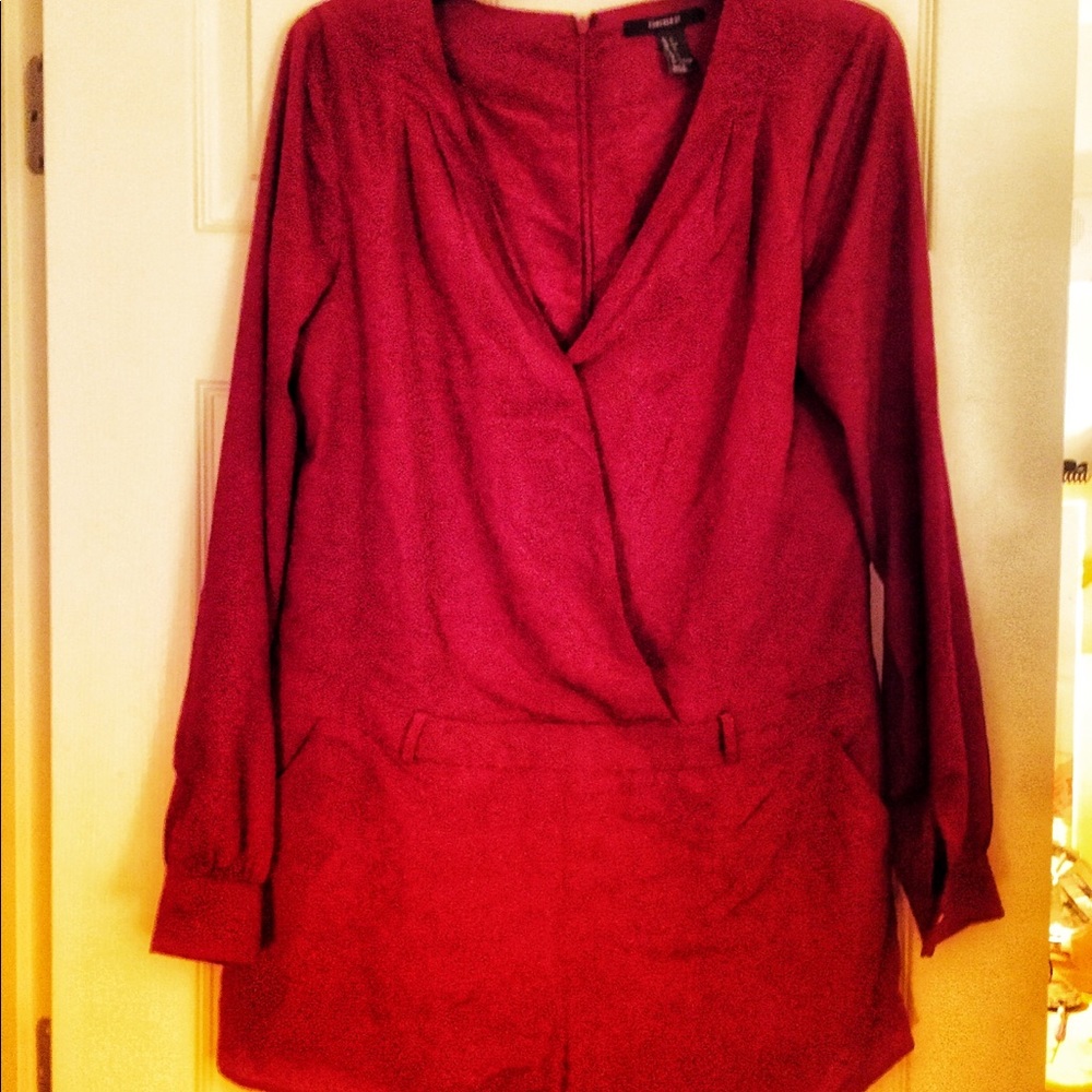 Long sleeve romper